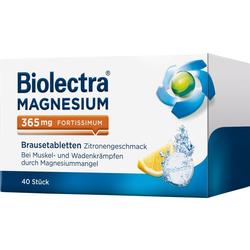 Verpackung von Brausetabletten mit Zitronengeschmack für Muskeln und Krämpfe.
